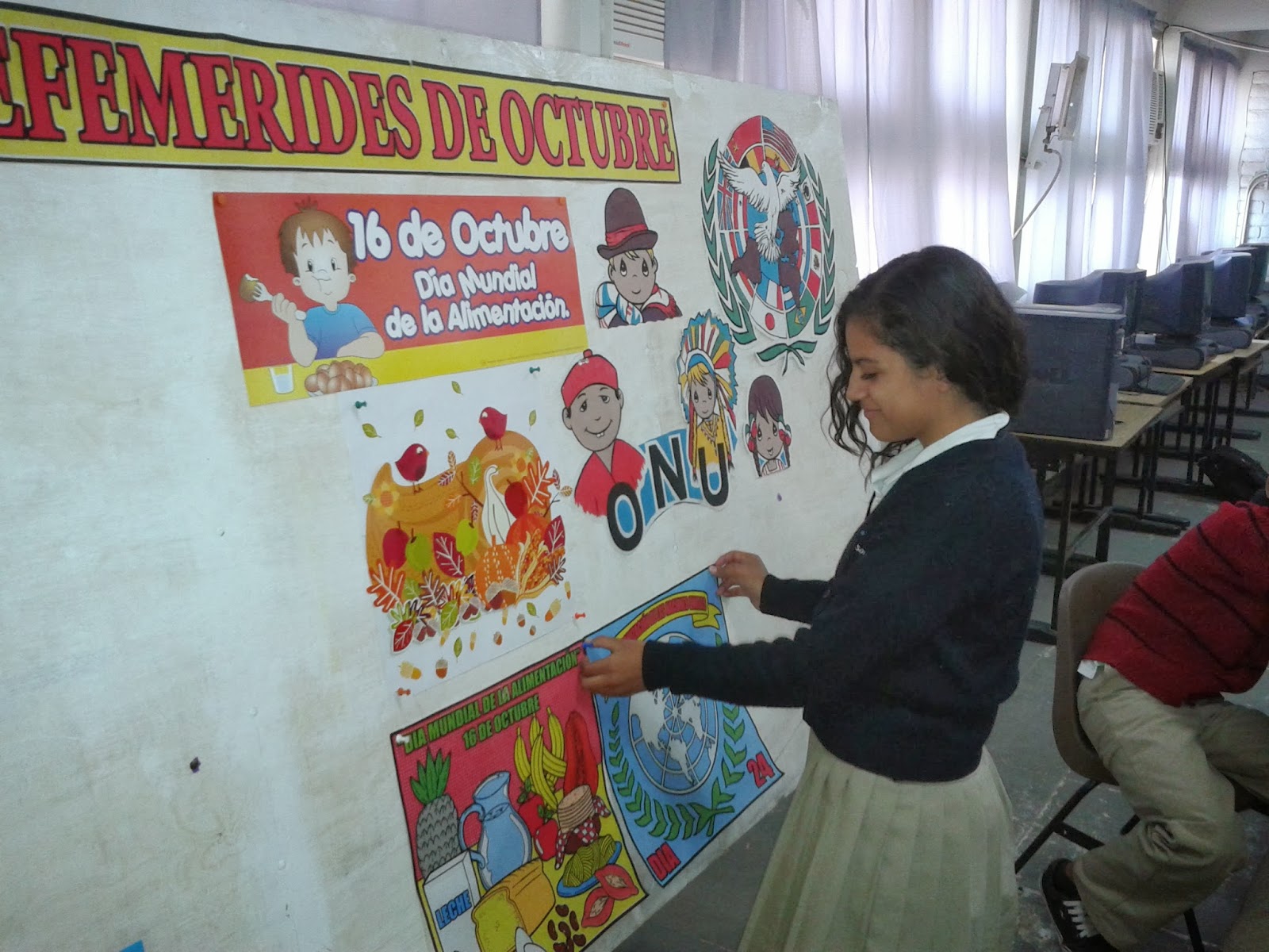 TÉCNICA 44: PERIODICO MURAL DEL MES DE OCTUBRE